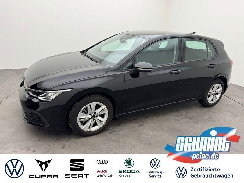 Black metallic Gebraucht 2024 VW Golf VIII Life Kleinwagen | 21.600 € (Superpreis) - Bild 1/4