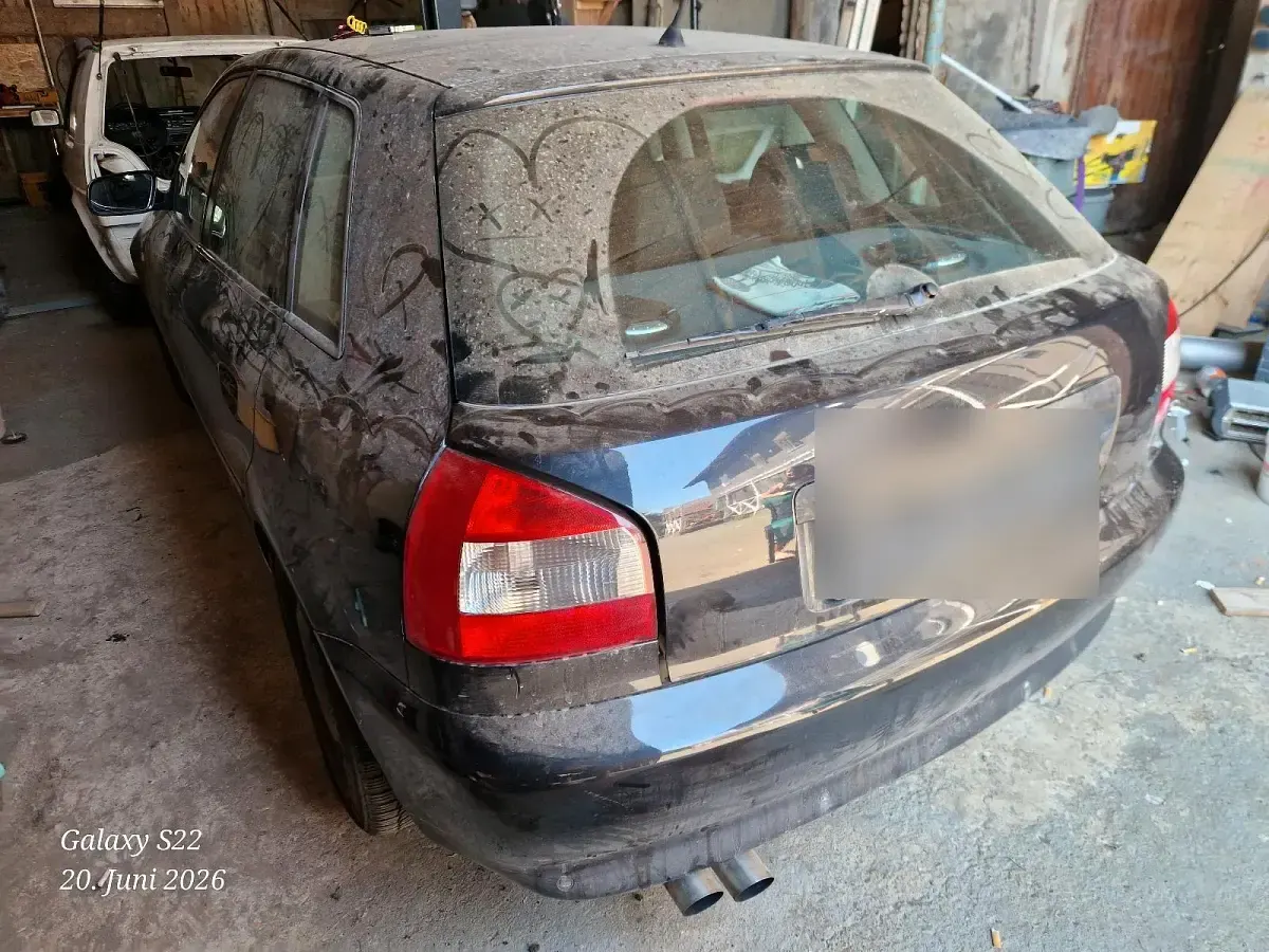 Gebraucht Audi A3 150 PS (110 kW) 2002 Schwarz Kleinwagen