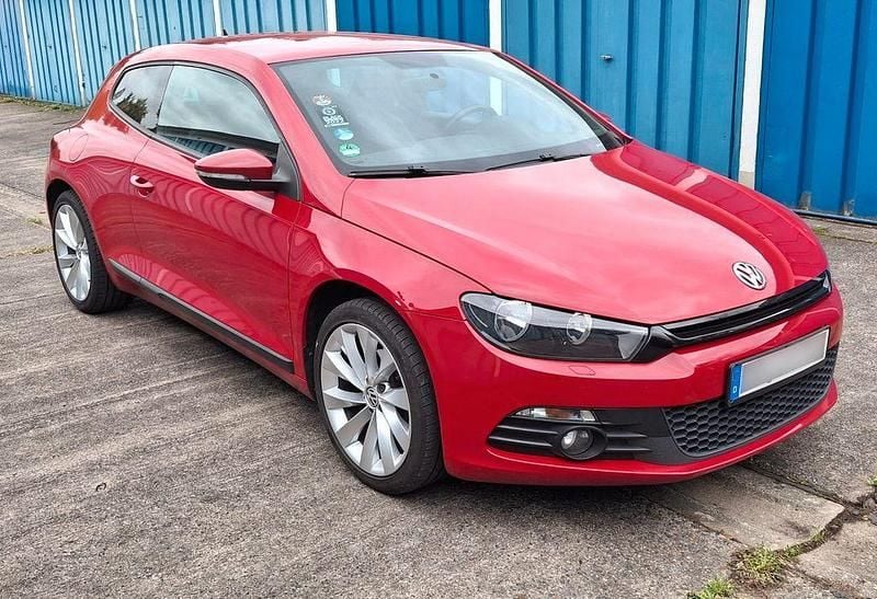 Rot Gebraucht 2009 VW Scirocco Coupé | 3.500 € (Superpreis) - Bild 1/4