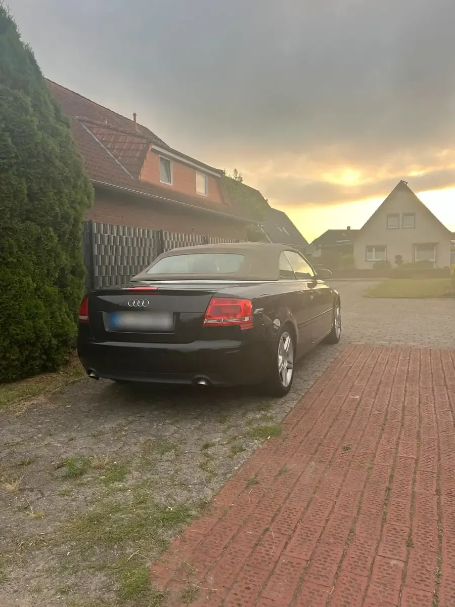 Gebraucht Audi A4 Cabriolet 243 PS (178 kW) 2007 Schwarz Cabrio