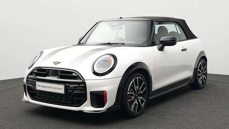 Weiß Gebraucht 2024 Mini John Cooper Works Cabriolet Cabrio | 40.892 € (Etwas zu teuer) - Bild 1/4