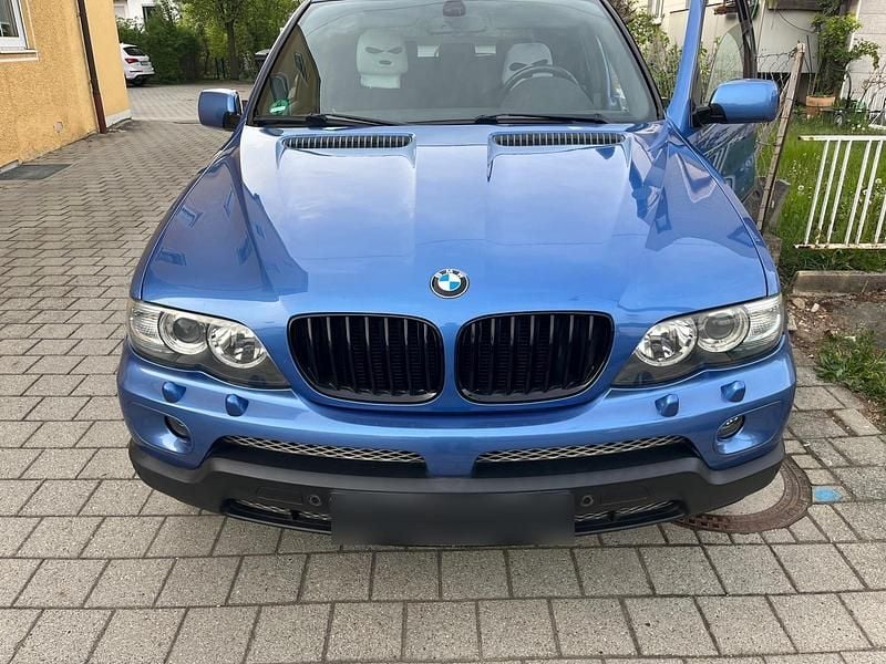 Usata BMW X5 320 CV (235 kW) 2004 Blu SUV
