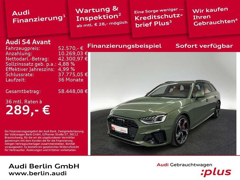 Individuallackierungen audi exclusive Gebraucht 2022 Audi S4 Ambiente Kombi | 52.570 € (Teuer) - Bild 1/3