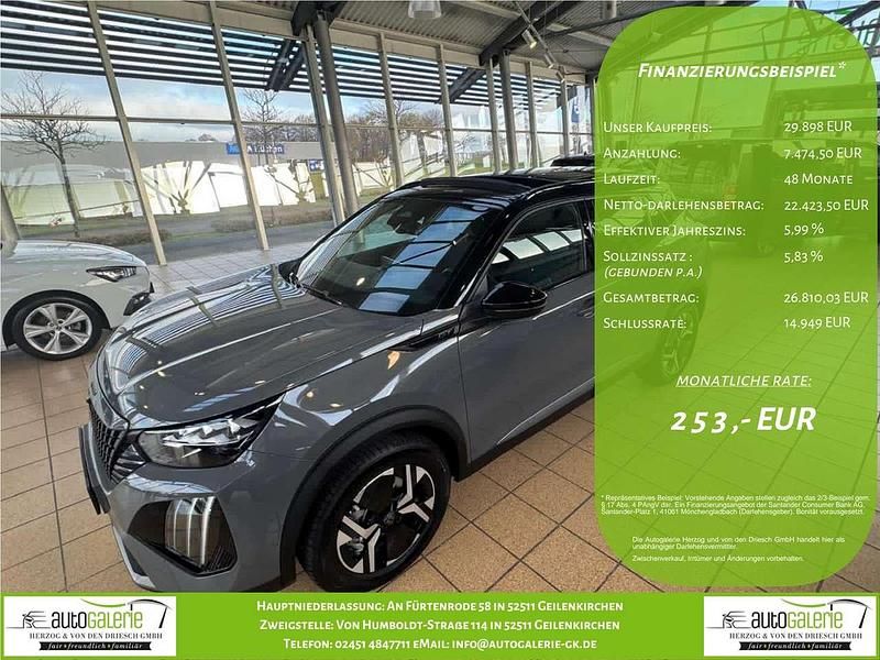 Selenium grau metallic Neu 2025 Peugeot 2008 GT SUV | 29.898 € - Bild 1/4