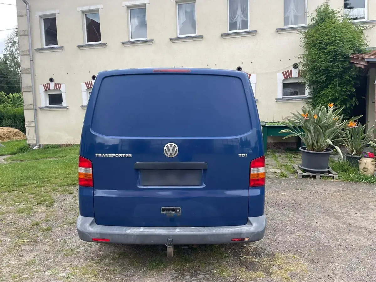 Gebraucht VW T5 86 PS (63 kW) 2003 Blau Van