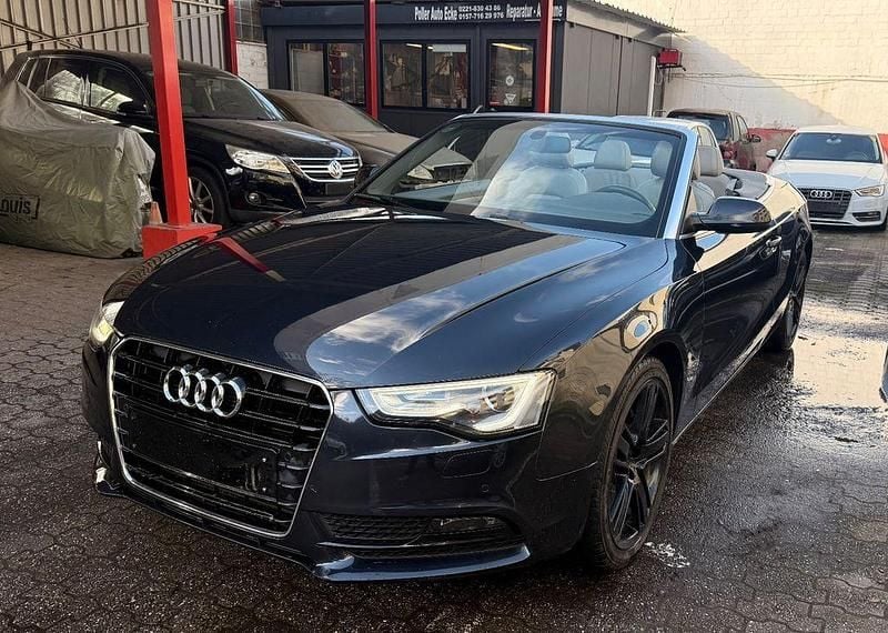 Blau Gebraucht 2014 Audi A5 Cabriolet Sport Cabrio | 12.250 € (Guter Preis) - Bild 1/4