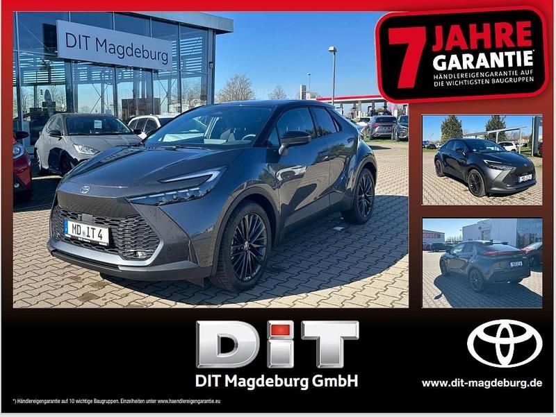 Marlingrau / dach schwarz Gebraucht 2024 Toyota C-HR Team SUV | 36.490 € - Bild 1/4