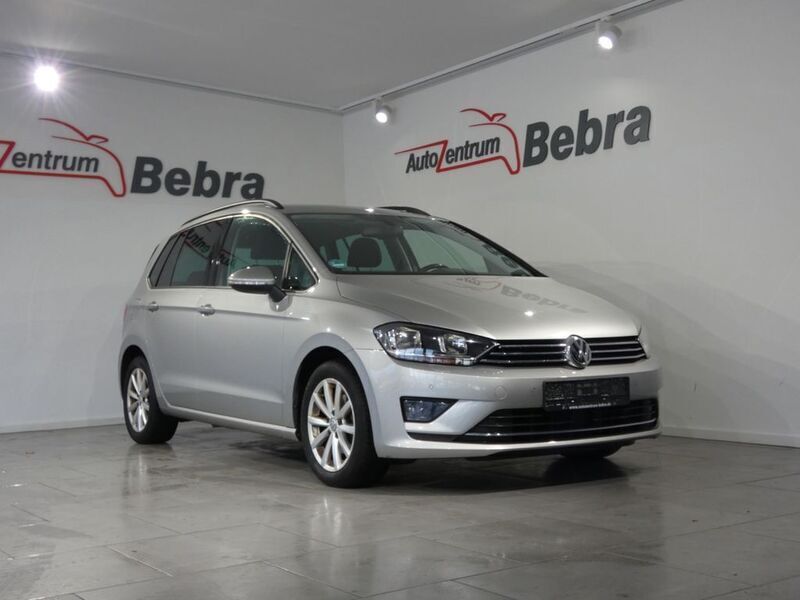 Gebraucht VW Golf Sportsvan LOUNGE 125 PS (91 kW) 2015 Silber Van / Kleinbus