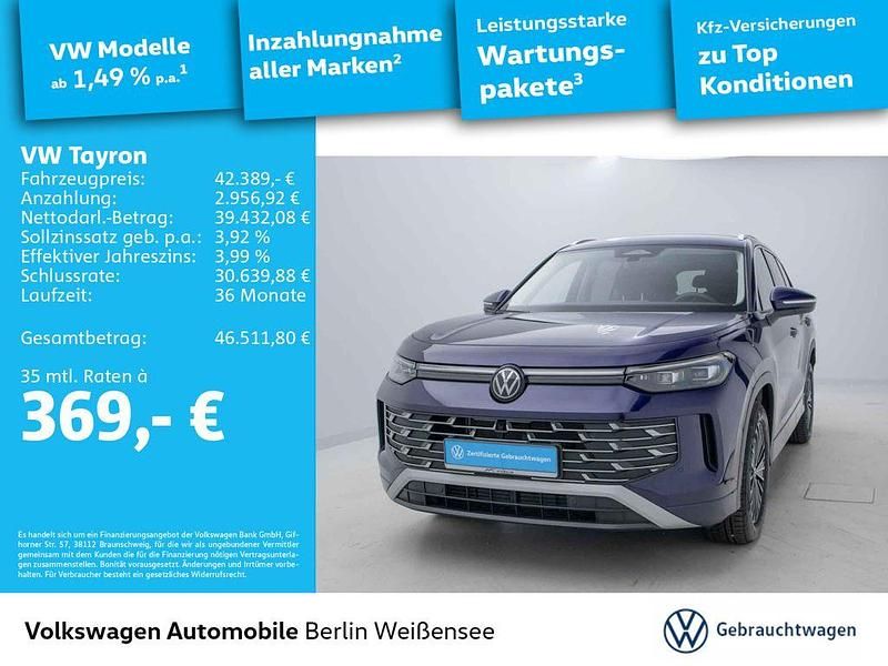 Gebraucht VW Tayron Elegance 150 PS (110 kW) 2025 Ultra violet metallic SUV