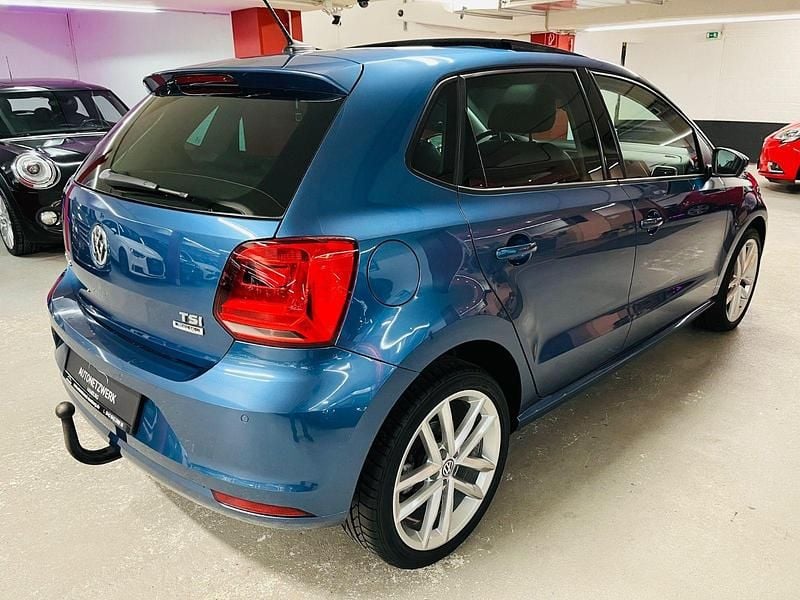 Gebraucht VW Polo Highline 110 PS (80 kW) 2016 Blau Kleinwagen