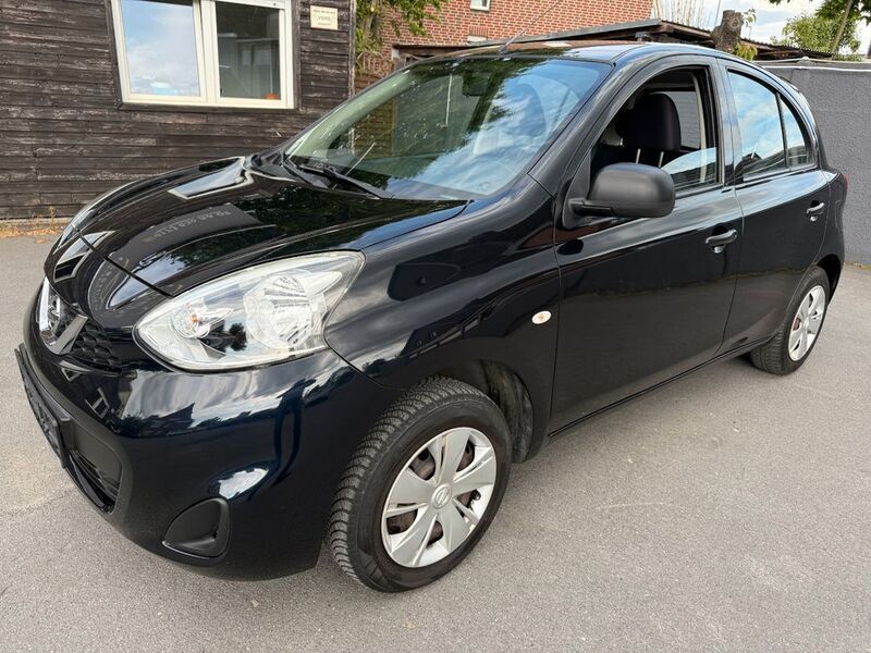 Schwarz Gebraucht 2014 Nissan Micra Visia Kleinwagen | 5.980 € (Fairer Preis) - Bild 1/4