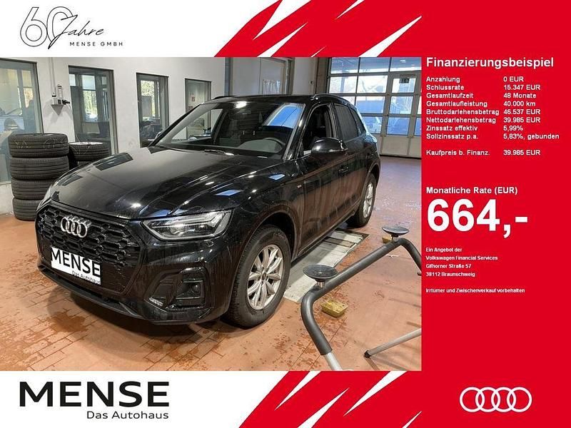 Gebraucht Audi Q5 S-Line 367 PS (269 kW) 2022 Mythosschwarz SUV