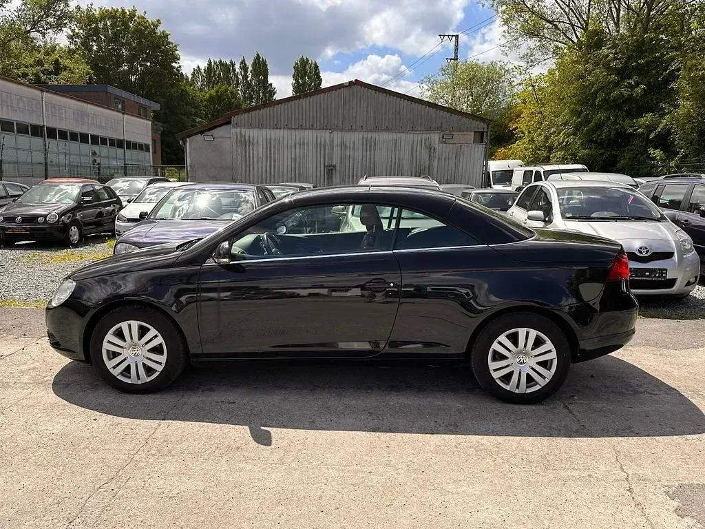 Brugt VW Eos 200 HK (147 kW) 2008 Sort Cabriolet