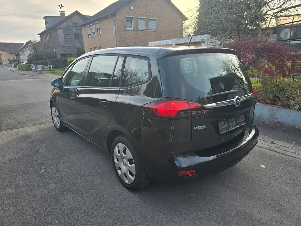 Gebraucht Opel Zafira Tourer 120 PS (88 kW) 2016 Schwarz Van / Kleinbus