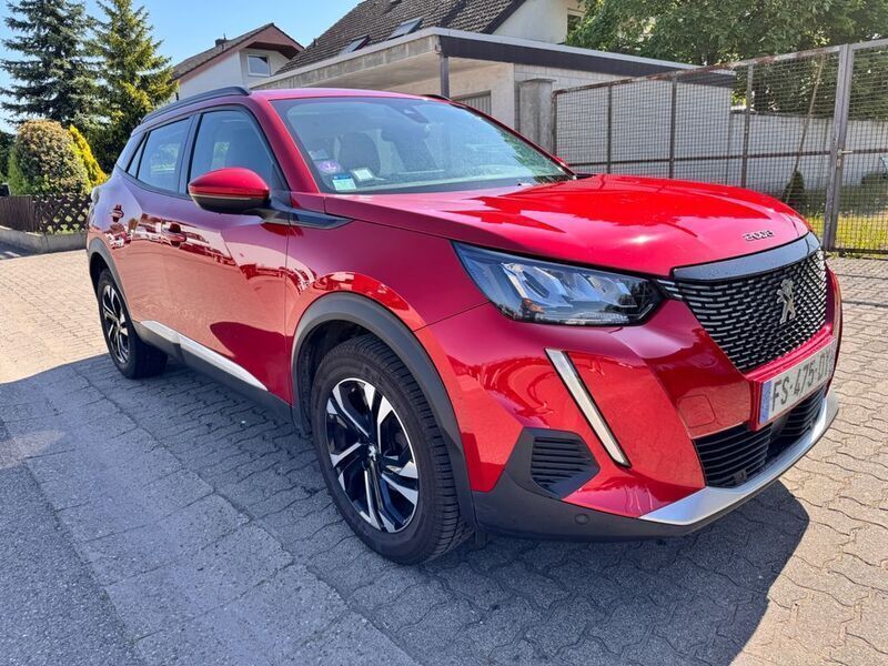 Rot Gebraucht 2020 Peugeot 2008 Allure SUV | 14.500 € (Fairer Preis) - Bild 1/4
