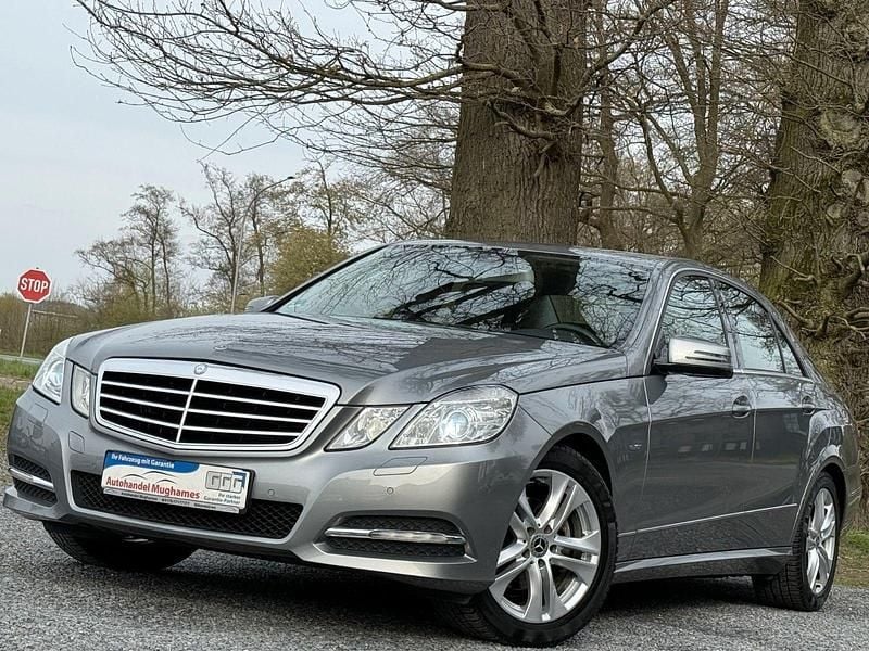 Brugt Mercedes E200 Avantgarde 184 HK (135 kW) 2011 Sølv Sedan