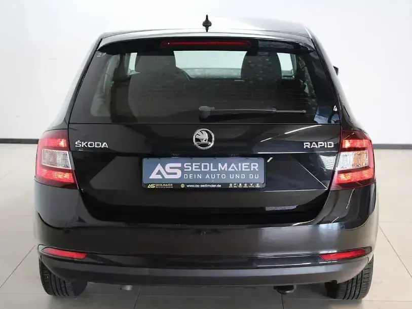 Gebraucht Skoda Rapid Ambition 110 PS (80 kW) 2018 Schwarz Kleinwagen