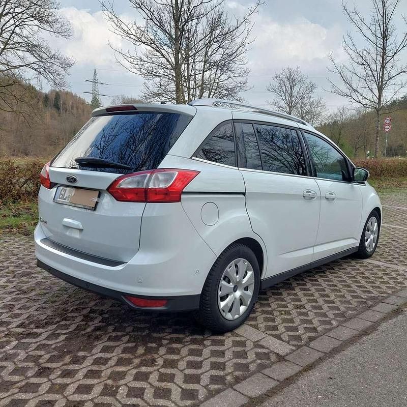 Gebraucht Ford Grand C-Max Titanium 150 PS (110 kW) 2016 Weiß Van / Kleinbus