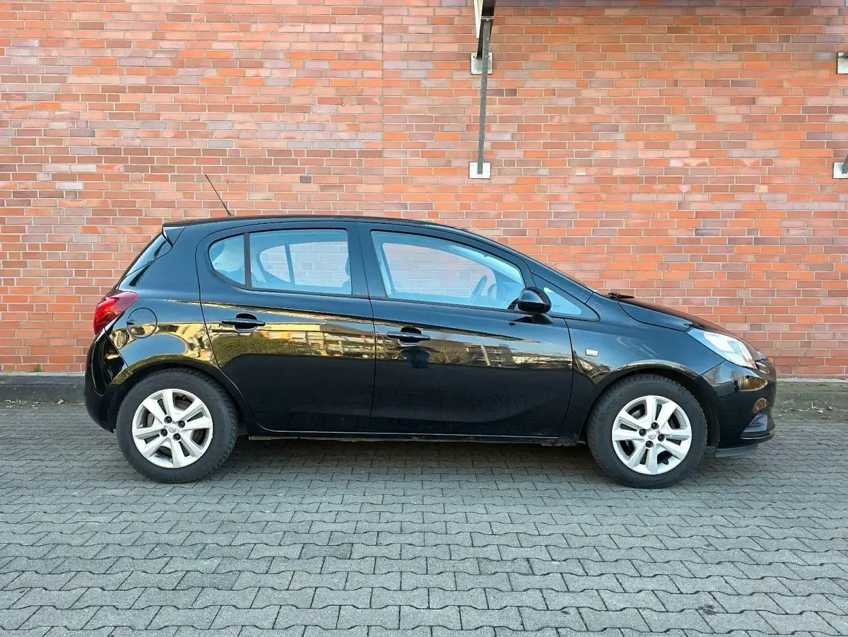 Gebraucht Opel Corsa Edition 90 PS (66 kW) 2017 Schwarz Kleinwagen