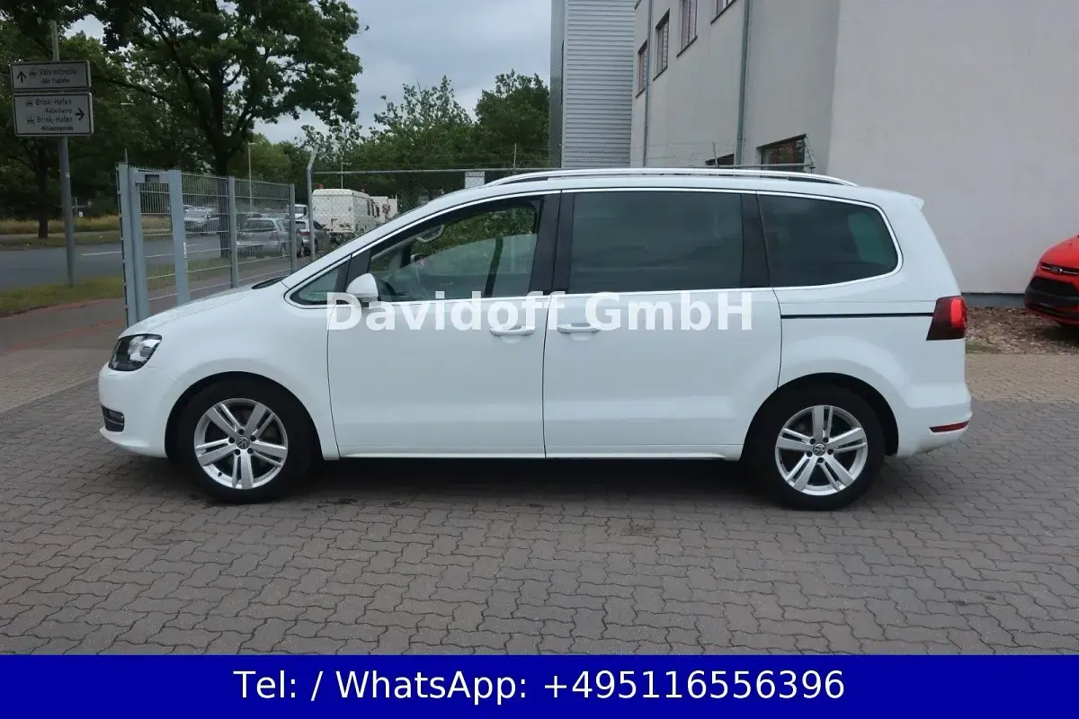 Gebraucht VW Sharan Highline 177 PS (130 kW) 2020 Weiß Van / Kleinbus