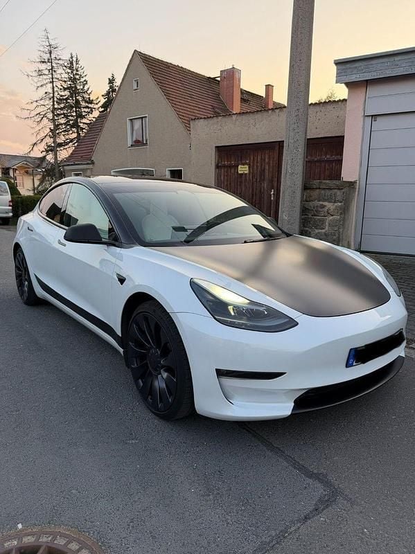 Käytetty Tesla Model 3 Performance 377 kW (513 HP) 2022 Valkoinen Sedan