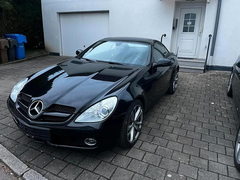 Usata Mercedes SLK200 184 CV (135 kW) 2008 Nero Cabrio