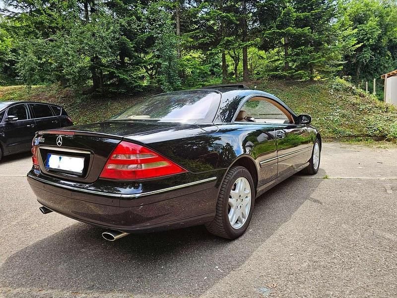 Schwarz Gebraucht 1999 Mercedes CL500 Coupé | 6.590 € (Superpreis) - Bild 1/4