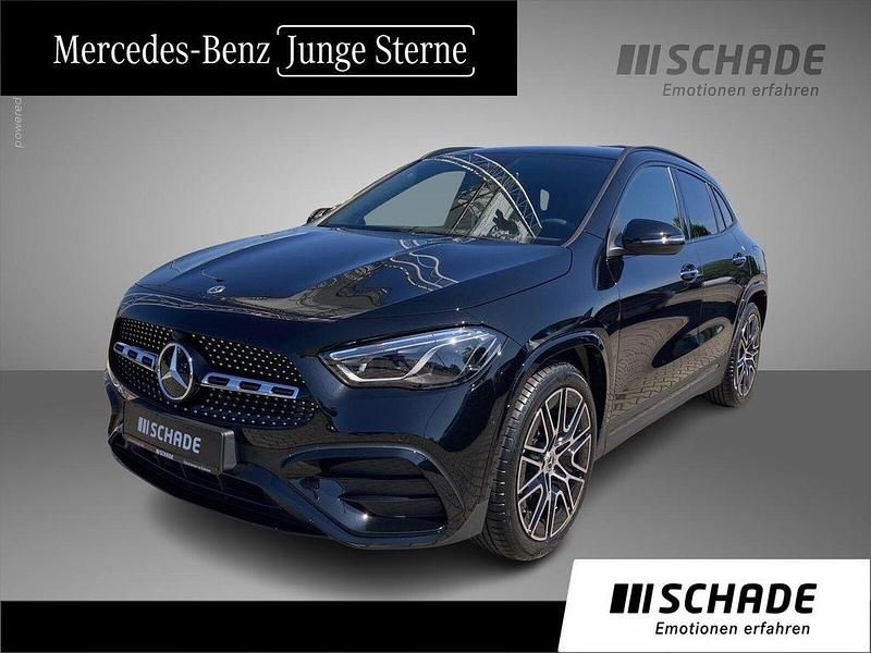 Schwarz Gebraucht 2025 Mercedes GLA200 AMG line SUV | 40.950 € (Fairer Preis) - Bild 1/4