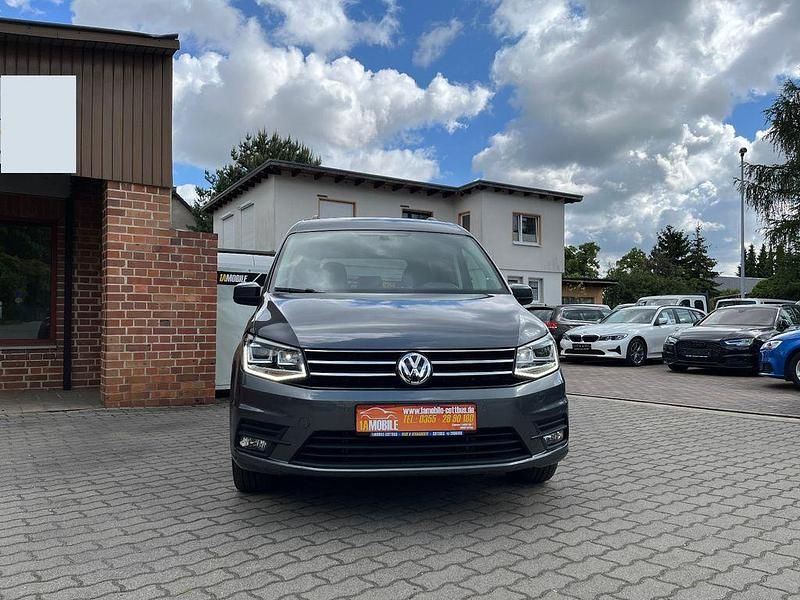 Gebraucht VW Caddy Comfortline 131 PS (96 kW) 2019 Indiumgrau metallic Van / Kleinbus