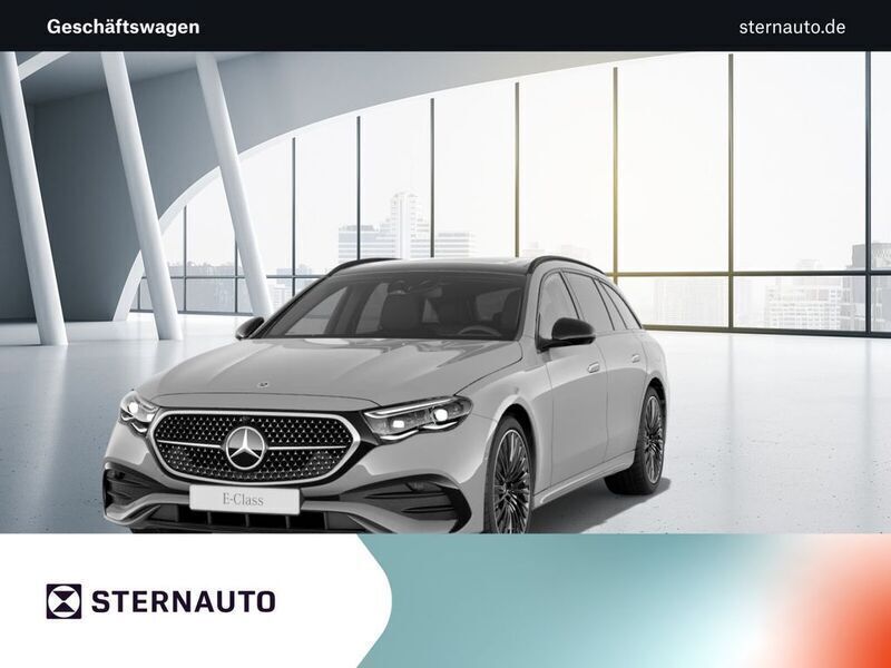 Manufaktur lack manufaktur alp Gebraucht 2024 Mercedes E300 AMG Line Premium Kombi | 73.900 € - Bild 1/4
