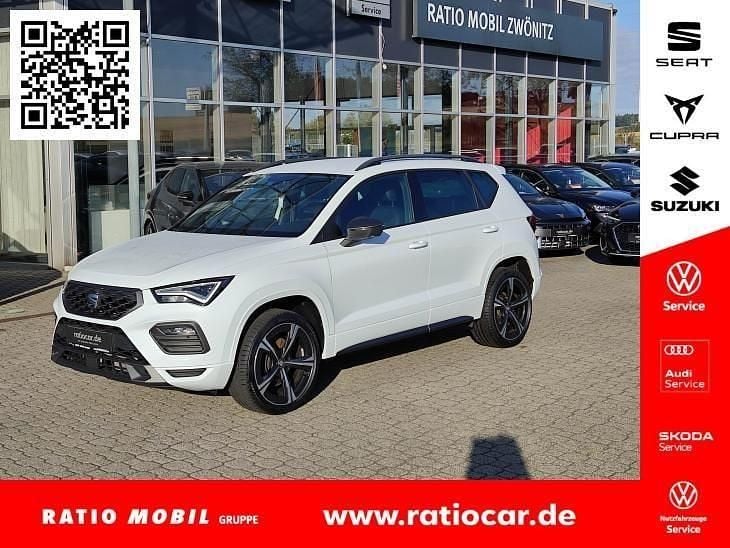 Glacial/nevada weiss metallic Gebraucht 2021 Seat Ateca FR SUV | 23.890 € (Fairer Preis) - Bild 1/4