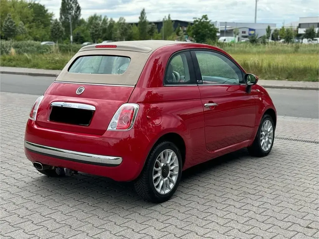 Gebraucht Fiat 500C 101 PS (74 kW) 2009 Rot Cabrio
