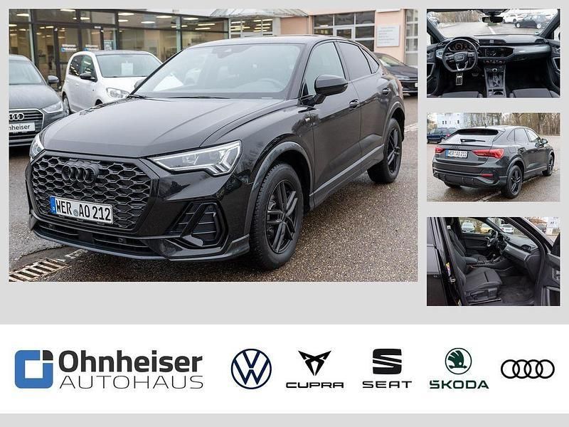 Mythosschwarz Gebraucht 2022 Audi Q3 Sportback S-Line SUV | 44.950 € - Bild 1/4