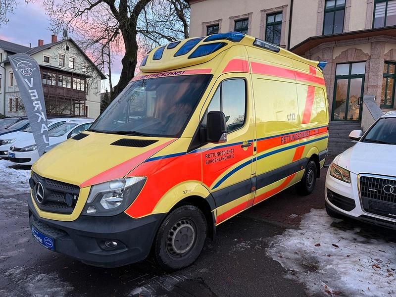 Gebraucht Mercedes Sprinter 163 PS (119 kW) 2016 Gelb Van