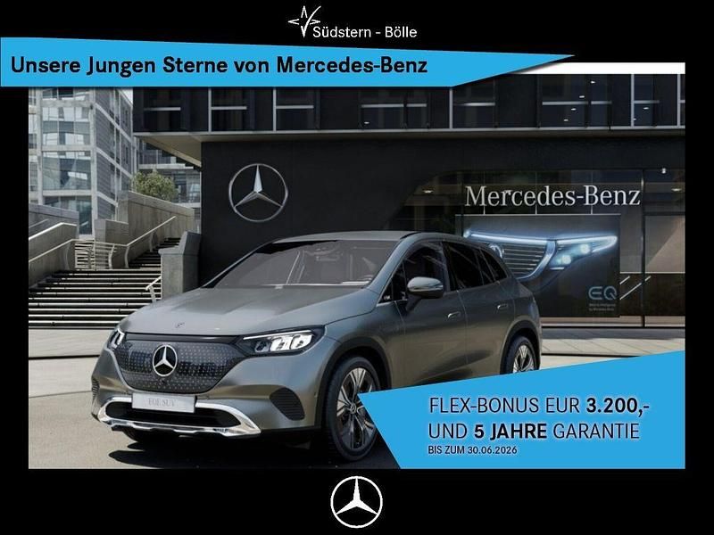Metalliclack selenitgrau (metallic) Gebraucht 2024 Mercedes EQE350 SUV | 55.986 € - Bild 1/4