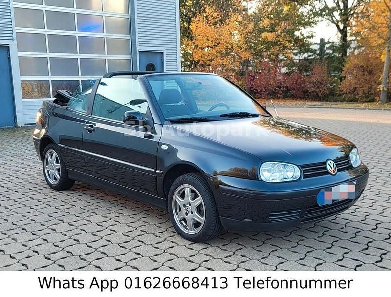 Gebraucht VW Golf Cabriolet Karmann 75 PS (55 kW) 1998 Schwarz Cabrio