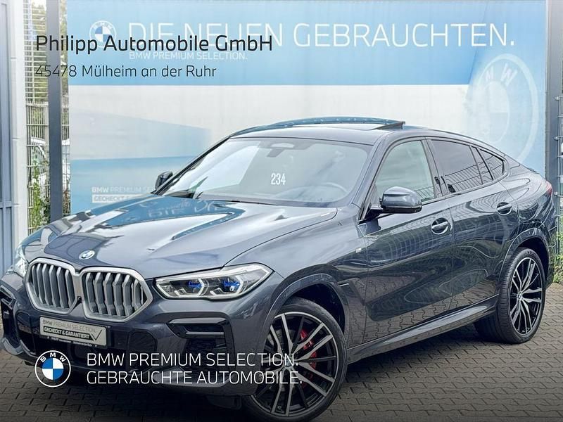 Arktikgrau brillanteffekt Gebraucht 2022 BMW X6 M Sport SUV | 61.279 € (Guter Preis) - Bild 1/4