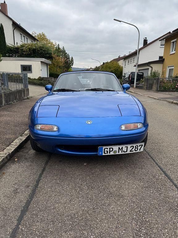 Gebraucht Mazda MX5 131 PS (96 kW) 1991 Blau Cabrio