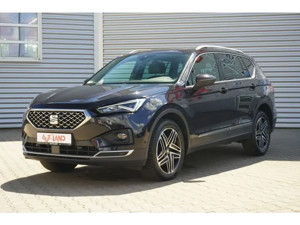 Gebraucht Seat Tarraco XCELLENCE 150 PS (110 kW) 2020 Deep black metallic (metallic) SUV