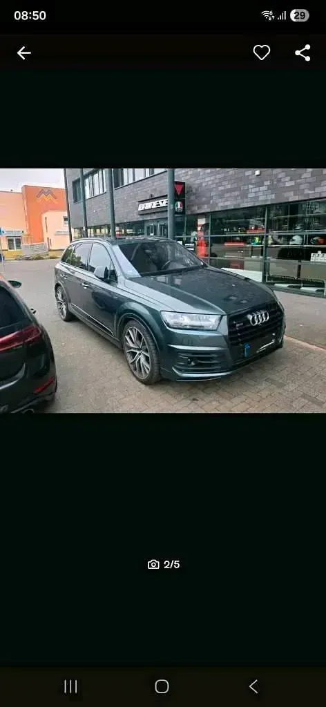 Gebraucht Audi SQ7 S-Line 435 PS (319 kW) 2017 Grau SUV
