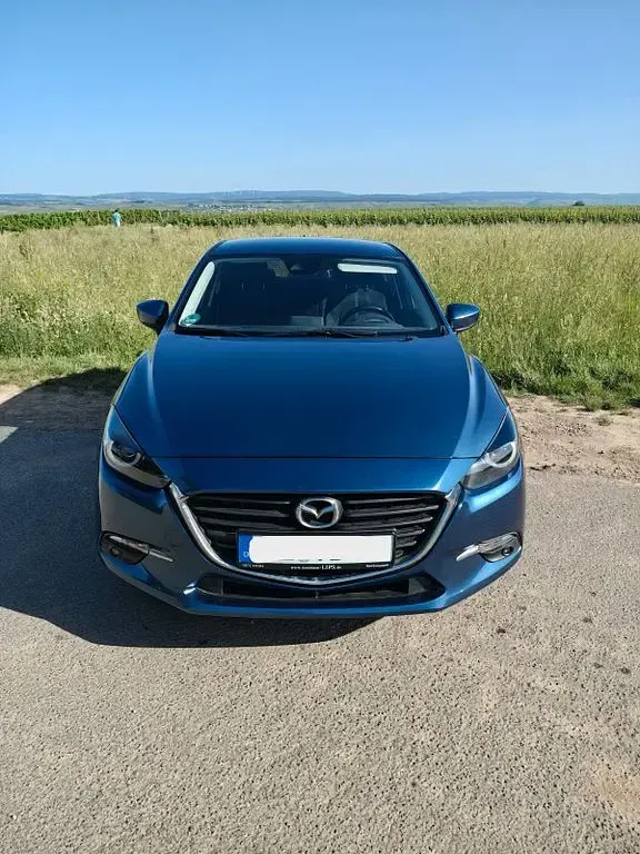 Gebraucht Mazda 3 Exclusive-Line 120 PS (88 kW) 2017 Blau Limousine
