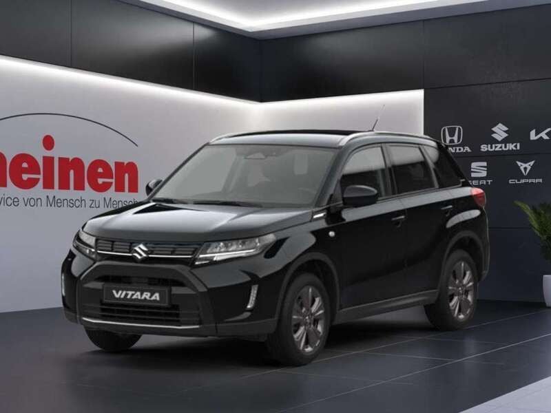 Schwarz ((zce) cosmic black pearl metallic m) Neu 2024 Suzuki Vitara Comfort SUV | 20.190 € (Superpreis) - Bild 1/4