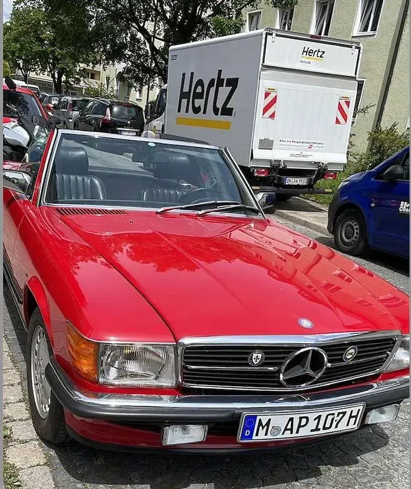 Gebraucht Mercedes SL300 Classic 188 PS (138 kW) 1988 Rot Cabrio