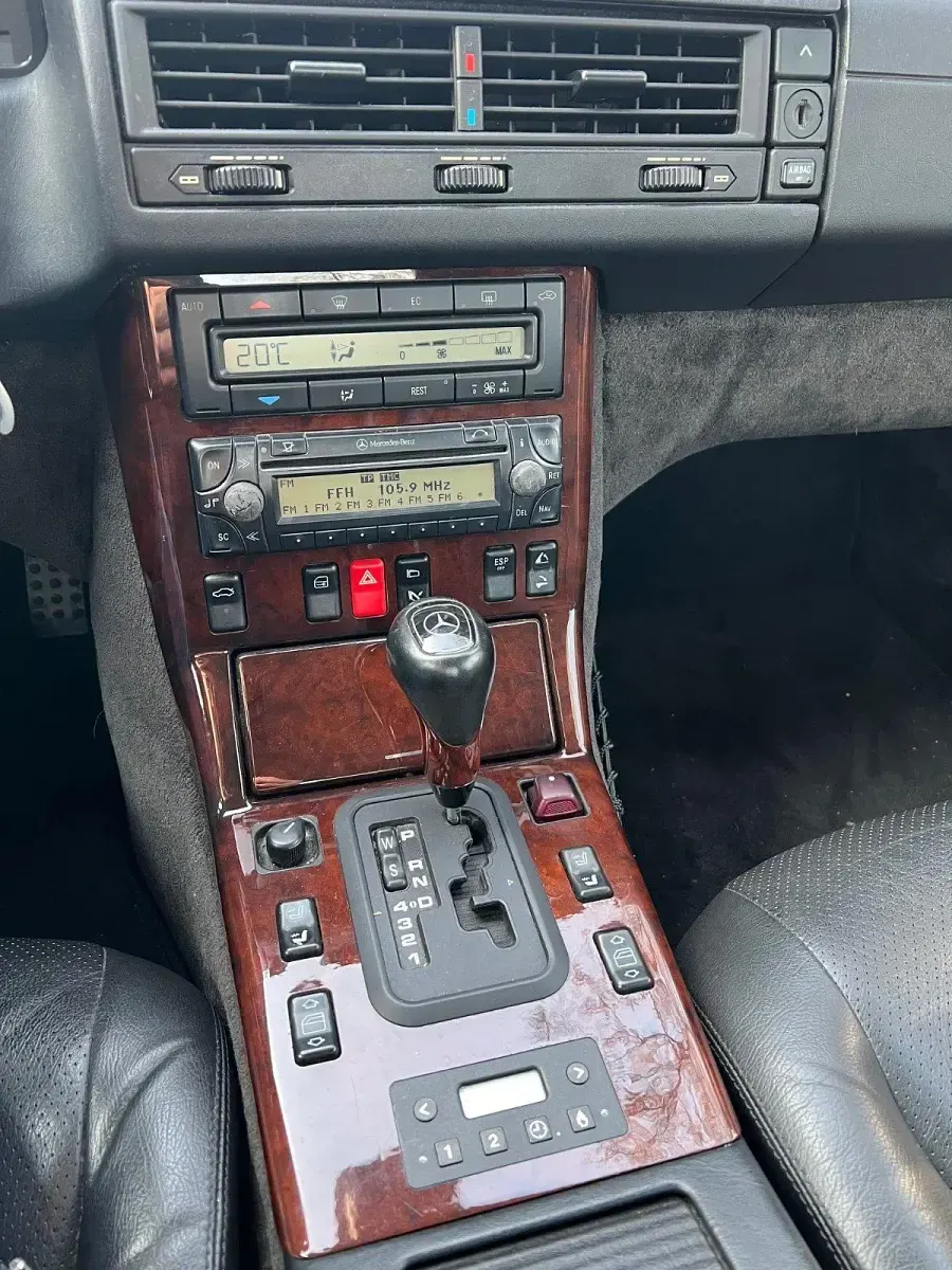 Gebraucht Mercedes SL500 320 PS (235 kW) 1998 Schwarz Cabrio