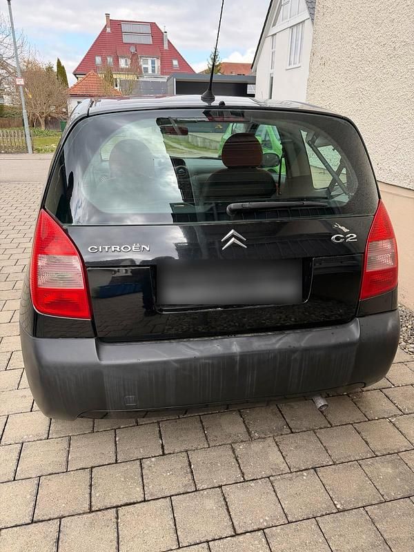 Gebraucht Citroën C2 75 PS (55 kW) 2004 Schwarz Kleinwagen