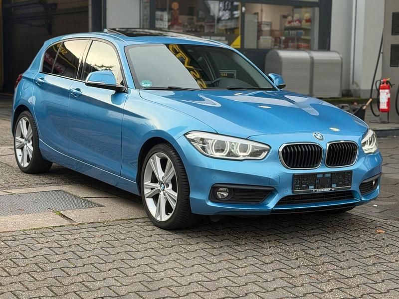 Blau Gebraucht 2017 BMW 116 Advantage Kleinwagen | 11.480 € (Fairer Preis) - Bild 1/4