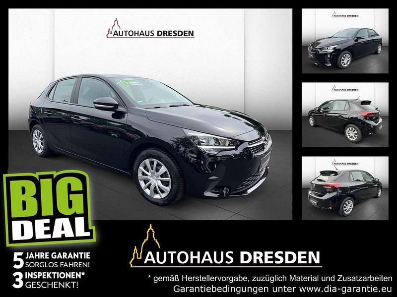 Diamant schwarz/karbon schwarz Gebraucht 2022 Opel Corsa Edition Kleinwagen | 10.490 € (Superpreis) - Bild 1/4