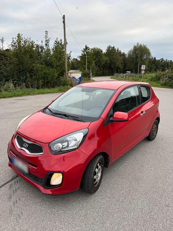 Gebraucht Kia Picanto 69 PS (50 kW) 2014 Rot Kleinwagen