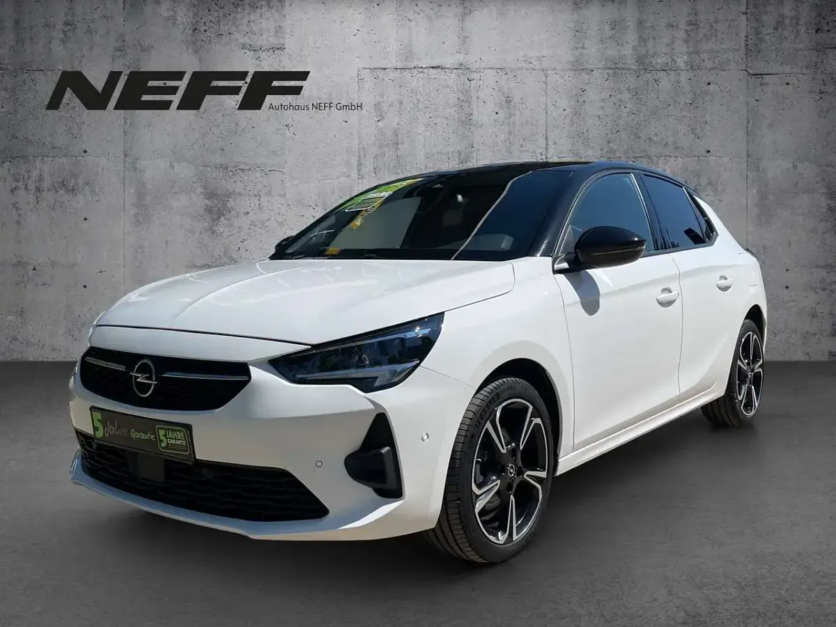 Gebraucht Opel Corsa GS Line 131 PS (96 kW) 2023 Jade weiss Kleinwagen