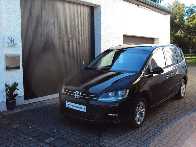 Schwarz Gebraucht 2018 VW Sharan Join Van / Kleinbus | 11.490 € (Fairer Preis) - Bild 1/4
